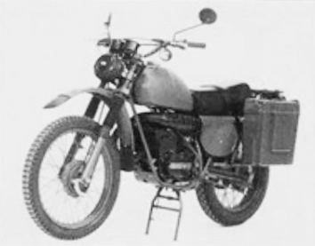 Military motorcycle