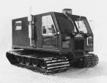 Over snow light track carrier