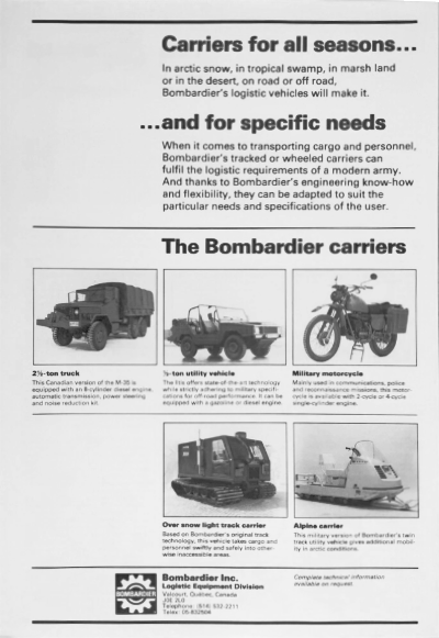Bombardier Carriers