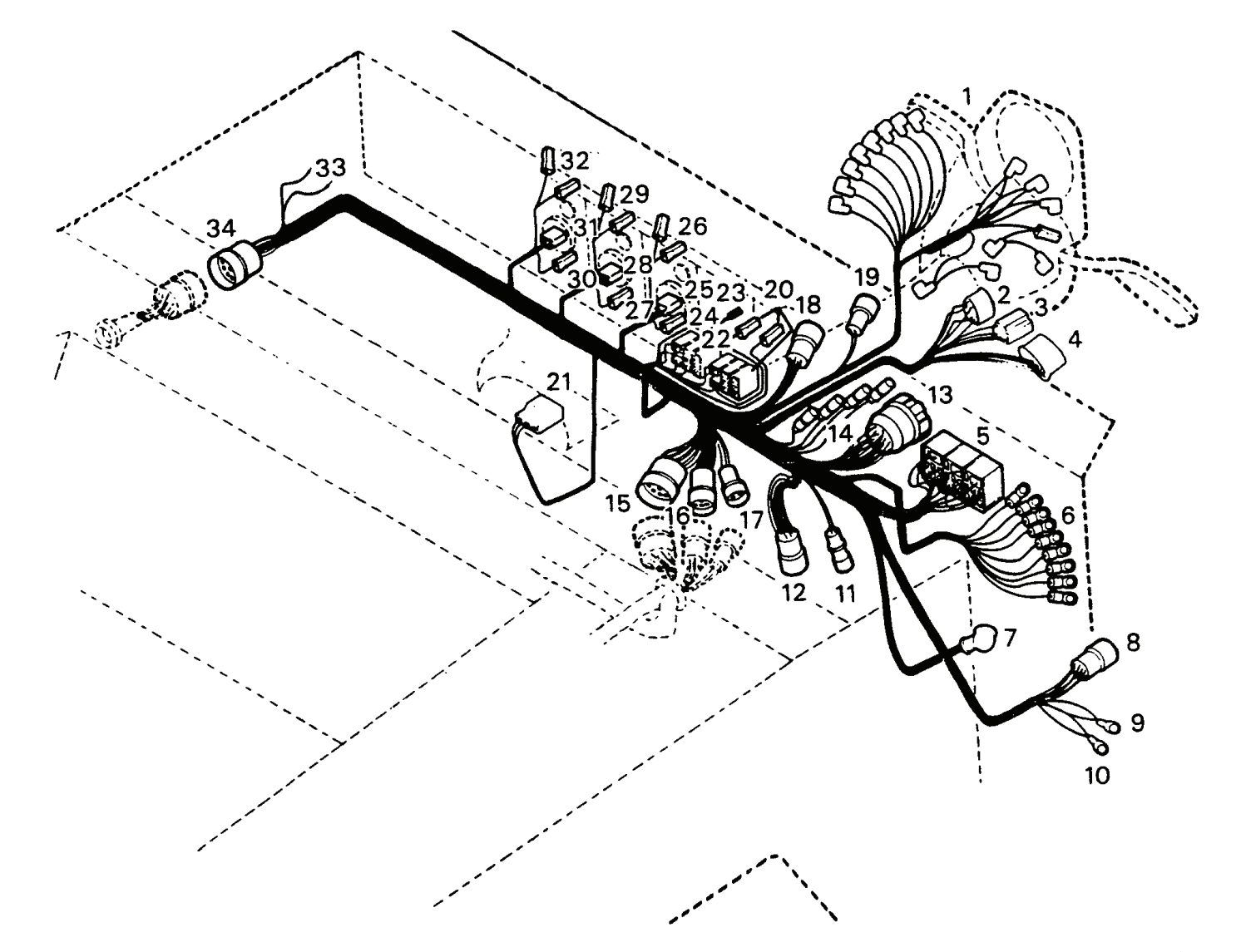 Figure 5-2-6 — Dash Wiring Harness