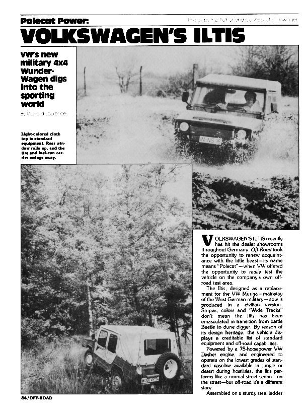 OFF-ROAD — January 1981