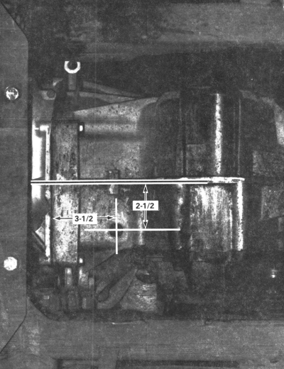 Figure 1 — Measuring and Drilling Drain Hole Figure 1 — Measuring and Drilling Drain Hole