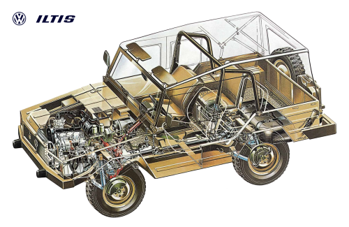 Volkswagen Iltis Cutaway Volkswagen Iltis Cutaway